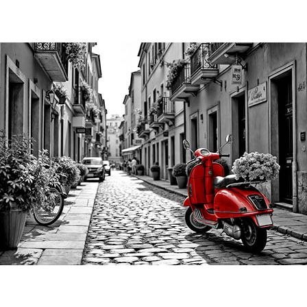 Jotan Kalendarz ścienny BLACK&RED trojdzielne- 320mm x 855mm Jotan (t55)