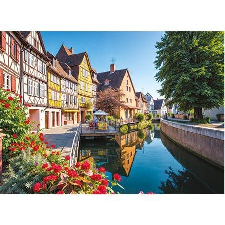 Jotan Kalendarz ścienny MALOWNICZY COLMAR TRÓJDZIELNY 320mm x 855mm Jotan (T48)