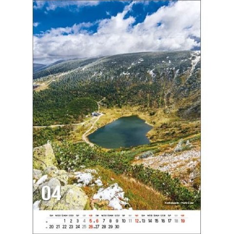 Jotan Kalendarz ścienny POLSKIE GÓRY 13-kartkowe- 330mm x 500mm Jotan (W117)