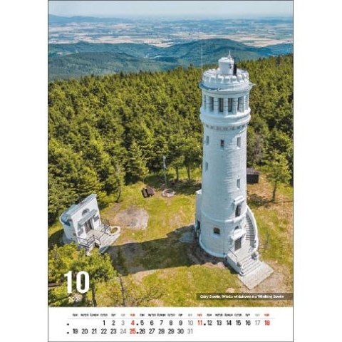 Jotan Kalendarz ścienny POLSKIE GÓRY 13-kartkowe- 330mm x 500mm Jotan (W117)