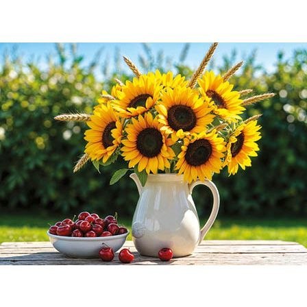 Jotan Kalendarz ścienny słoneczniki trójdzielne 320mm x 855mm Jotan (t52)