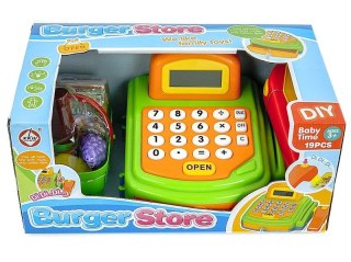 Adar Kasa sklepowa na baterie, wyświetlacz LCD, światło, dźwięk Adar (517349)