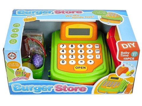 Adar Kasa sklepowa na baterie, wyświetlacz LCD, światło, dźwięk Adar (517349)