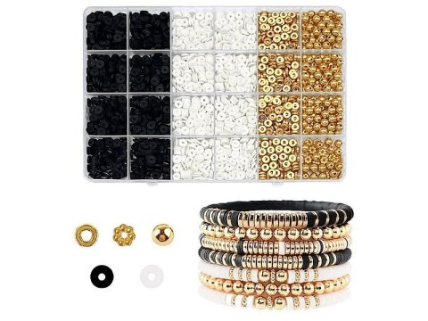 Adar Koraliki dla dziewczynki zestaw do robienia bransoletek Adar (625648)