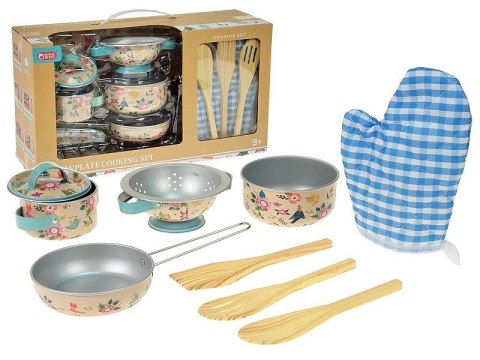 Adar Naczynia zestaw metalowych garnków, z akcesoriami Adar (623675)