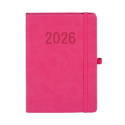 Antra Kalendarz książkowy (terminarz) 2026 MEMOFIX TDW A5 Antra (RÓŻOWY)