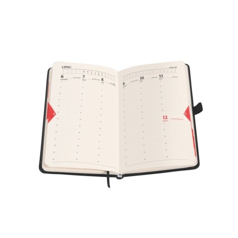 Antra Kalendarz książkowy (terminarz) 2026 MEMOFIX TDW B5 Antra (CZARNY)