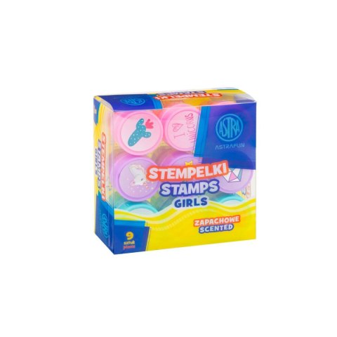 Astra Fun Pieczątka Girls okrągła Astra Fun (334025015)