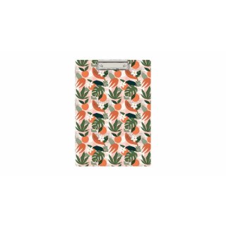 Biurfol Deska z klipem (podkład do pisania) TROPICAL A4 mix Biurfol (KHN-01-43)