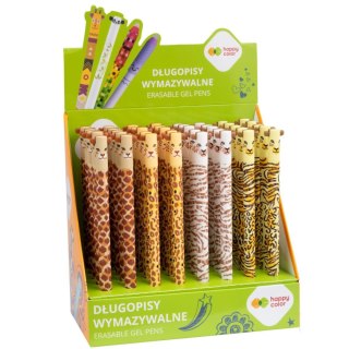 Happy Color Długopis Safari wkład niebieski 0,5mm Happy Color (HA 4120 01SA KP40)