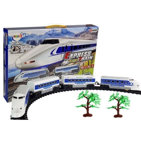 Lean Kolejka Pendolino Tory na Baterie z Dźwiękiem i Światłem Lean (7071)