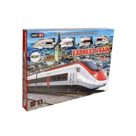 Lean Kolejka Pendolino Tory na Baterie z Dźwiękiem i Światłem Lean (7071)