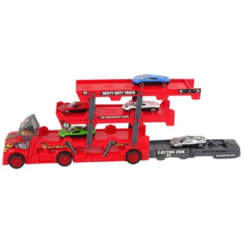 Lean Laweta Duże Auto Truck Laweta Rozkładana 3- Piętrowa z Wyrzutnią Lean (12752)