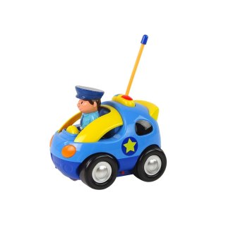 Lean Samochód Auto Dla Malucha Policja Zdalnie Sterowane R/C Światło Dźwięk Lean (14606)