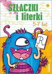 Literka Książeczka edukacyjna Szlaczki i literki 4-6 lat Literka