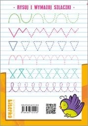 Literka Książeczka edukacyjna Szlaczki i literki 4-6 lat Literka