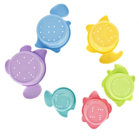 Mega Creative Zabawka do kąpieli kubeczki do układania z dziurką Mega Creative (532190)