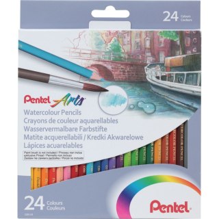 Pentel Kredki akwarelowe 24 kol. Pentel (CB9-12U)