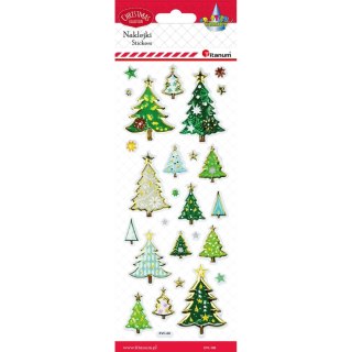 Titanum Naklejki świąteczne Craft-Fun Series choinki Titanum (EVC-08)