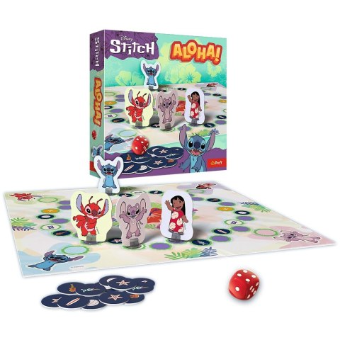 Trefl Gra planszowa Stitch Aloha!" Trefl (02657)