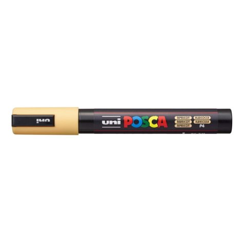 Uni Marker specjalistyczny Posca wkład morelowy 1,8-2,5mm okrągła końcówka Uni (PC-5M pastel)