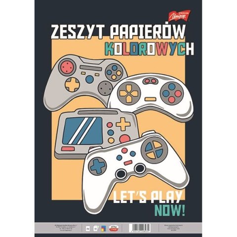 Unipap Zeszyt papierów kolorowych Unipap
