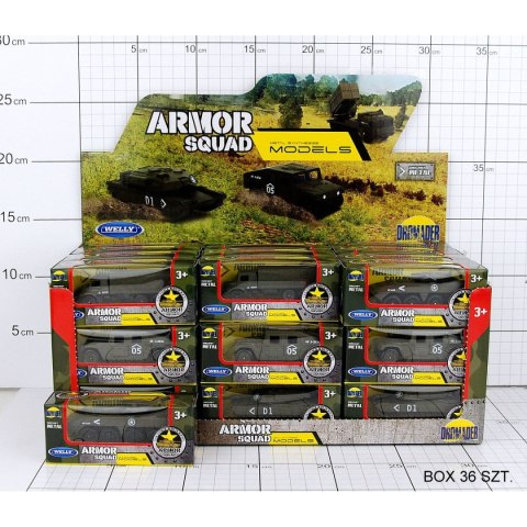 Welly Samochód wojskowe, mix Welly (130-00461)