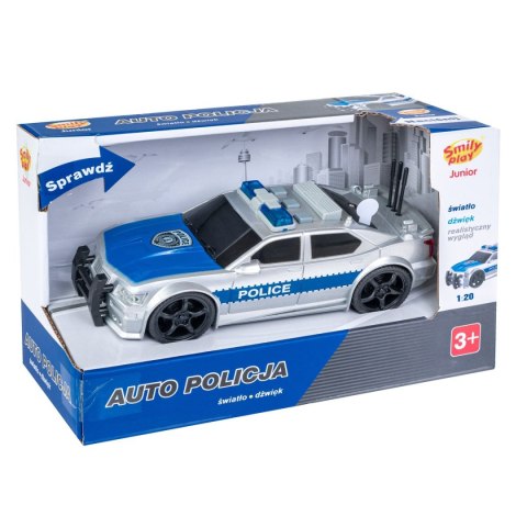 Anek Samochód policyjny światło i dźwięk Anek (SP83987)
