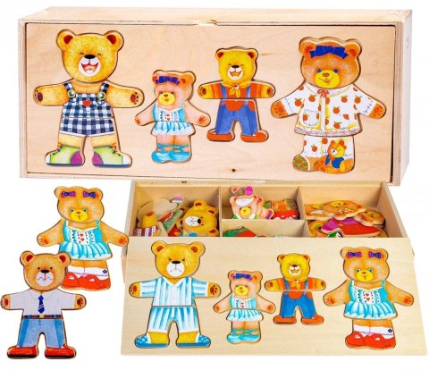 Anek Układanka drewniana Miś Anek (SPW83594)