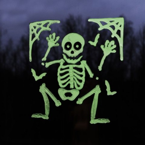 Arpex Ozdoba halloweenowa Żelowa dekoracja na Halloween - świecąca w ciemności Arpex (HA4916)
