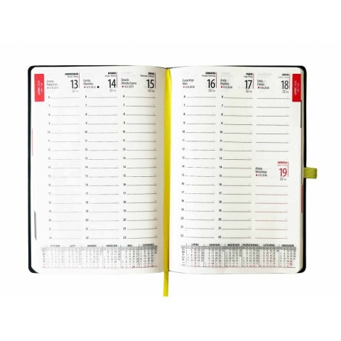 Avanti Kalendarz książkowy (terminarz) A5 tygodniowy FOTO A5 Avanti (KKA5TFL)