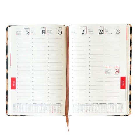 Avanti Kalendarz książkowy (terminarz) A5 tygodniowy FOTO A5 Avanti (KKA5TLF)