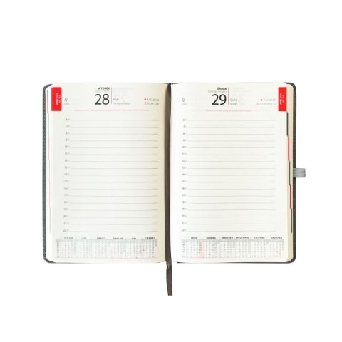 Avanti Kalendarz książkowy (terminarz) DZIENNY LUX książkowy A5 Avanti (KKA5DL)