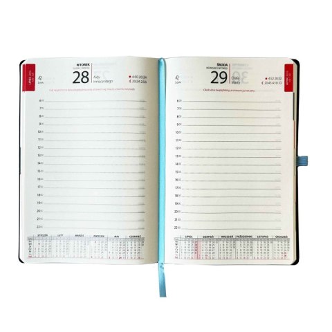 Avanti Kalendarz książkowy (terminarz) dzienny książkowy A5 Avanti (KKA5tFLEX)