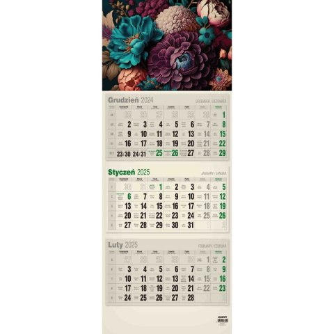 Avanti Kalendarz ścienny mix PŁASKI 310mm x 680mm Avanti (KTT-2)