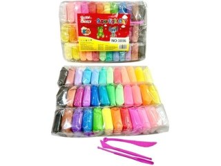 Bigtoys Masa plastyczna dla dzieci pianka mix Bigtoys (BPLA1329)