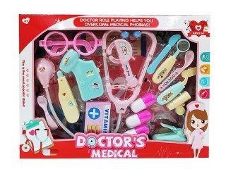 Bigtoys Zestaw lekarski ze światłem Bigtoys (BLE2525)