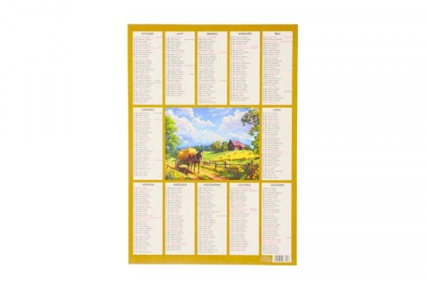 Darrieus Kalendarz ścienny plakietka 240mm x 340mm Darrieus