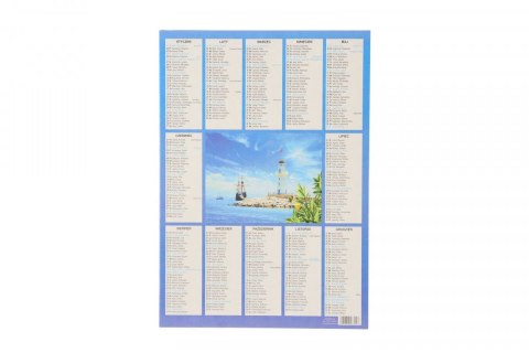 Darrieus Kalendarz ścienny plakietka 240mm x 340mm Darrieus