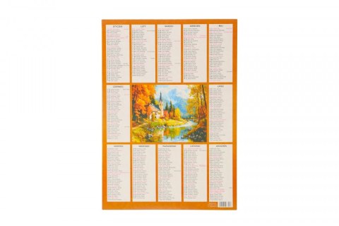 Darrieus Kalendarz ścienny plakietka 240mm x 340mm Darrieus