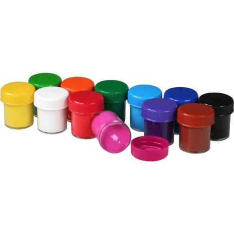 Fun&Joy Farby plakatowe kolor: mix 20ml 12 kolor. Fun&Joy (FJ-012)