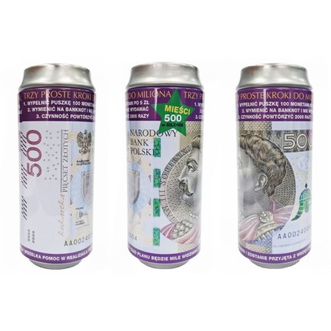 Kukartka Skarbonka metal Kukartka (5901924439295)