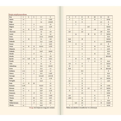 Lucrum Kalendarz książkowy (terminarz) mix vivella kieszonkowy A6 Lucrum (11T)