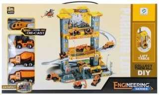 Mega Creative Parking samochodowy Budowa z akcesoriami metalowy Mega Creative (571411)