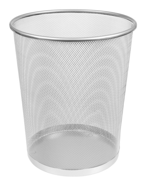 Memobe Kosz na śmieci z metalowej siatki srebrny MK112-50 metal kolor: srebrny Memobe