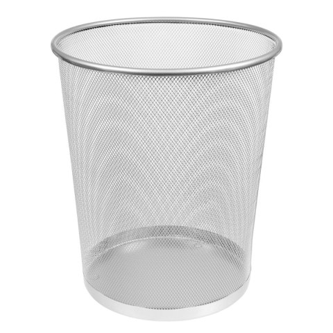 Memobe Kosz na śmieci z metalowej siatki srebrny MK112-50 metal kolor: srebrny Memobe