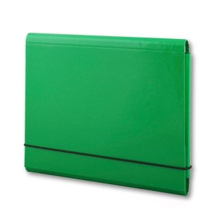 Penmate Teczka kartonowa na gumkę zielona A4 łamana z gumką A4 zielony Penmate (TT7724)
