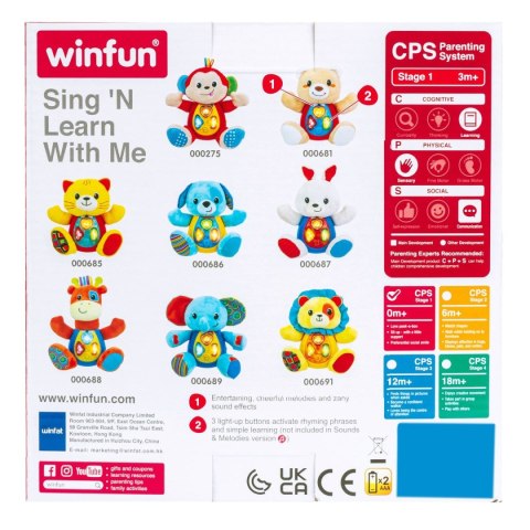 Smily Play Pluszak interaktywny Kotek miauczek Smily Play (000685)