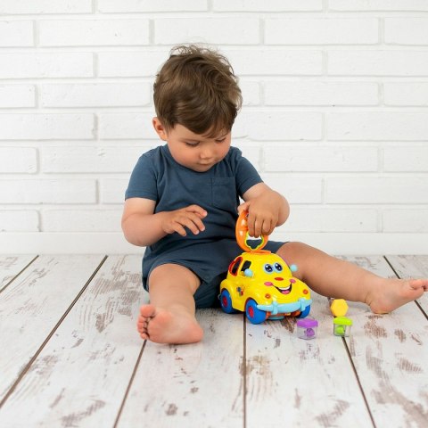 Smily Play Sorter Zabawne auto z muzyką i światłem Smily Play (SP83668)