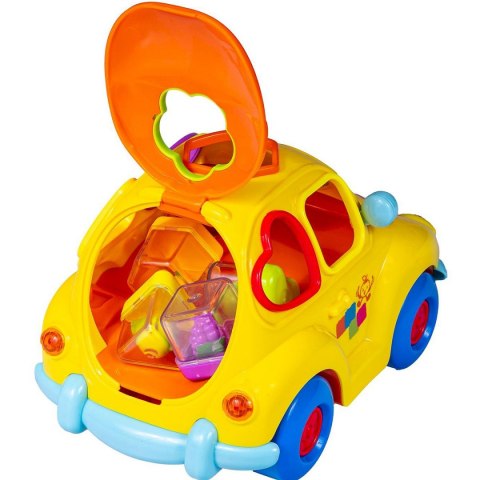 Smily Play Sorter Zabawne auto z muzyką i światłem Smily Play (SP83668)